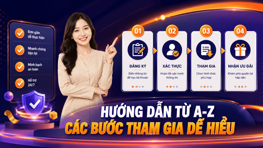 HƯỚNG DẪN TỪ A-ZCÁC BƯỚC THAM GIA DỄ HIỂU